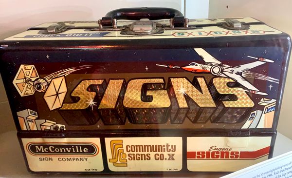 Vintage Sign Painter Kits at the American Sign Museum