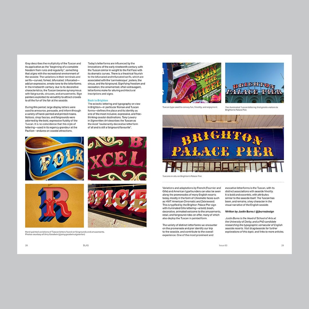 BLAG (Better Letters Magazine) — Brush Case
