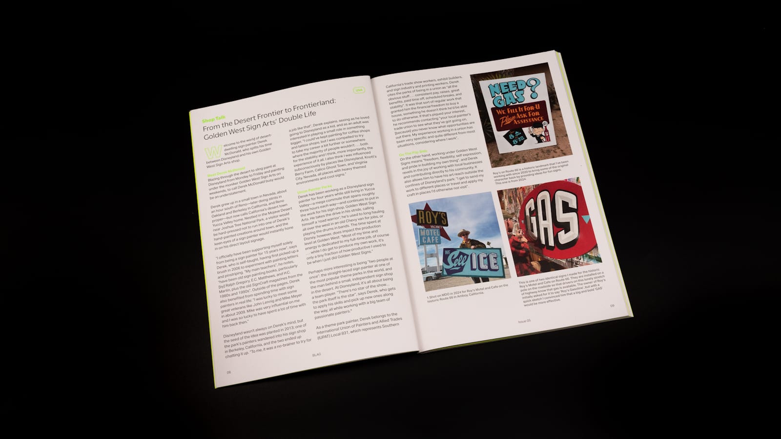 What's Inside Issue 05 of BLAG (Better Letters Magazine)?