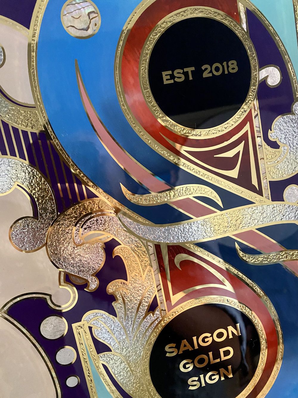 Glittering Glass in Vietnam The Story of Saigon Gold Sign