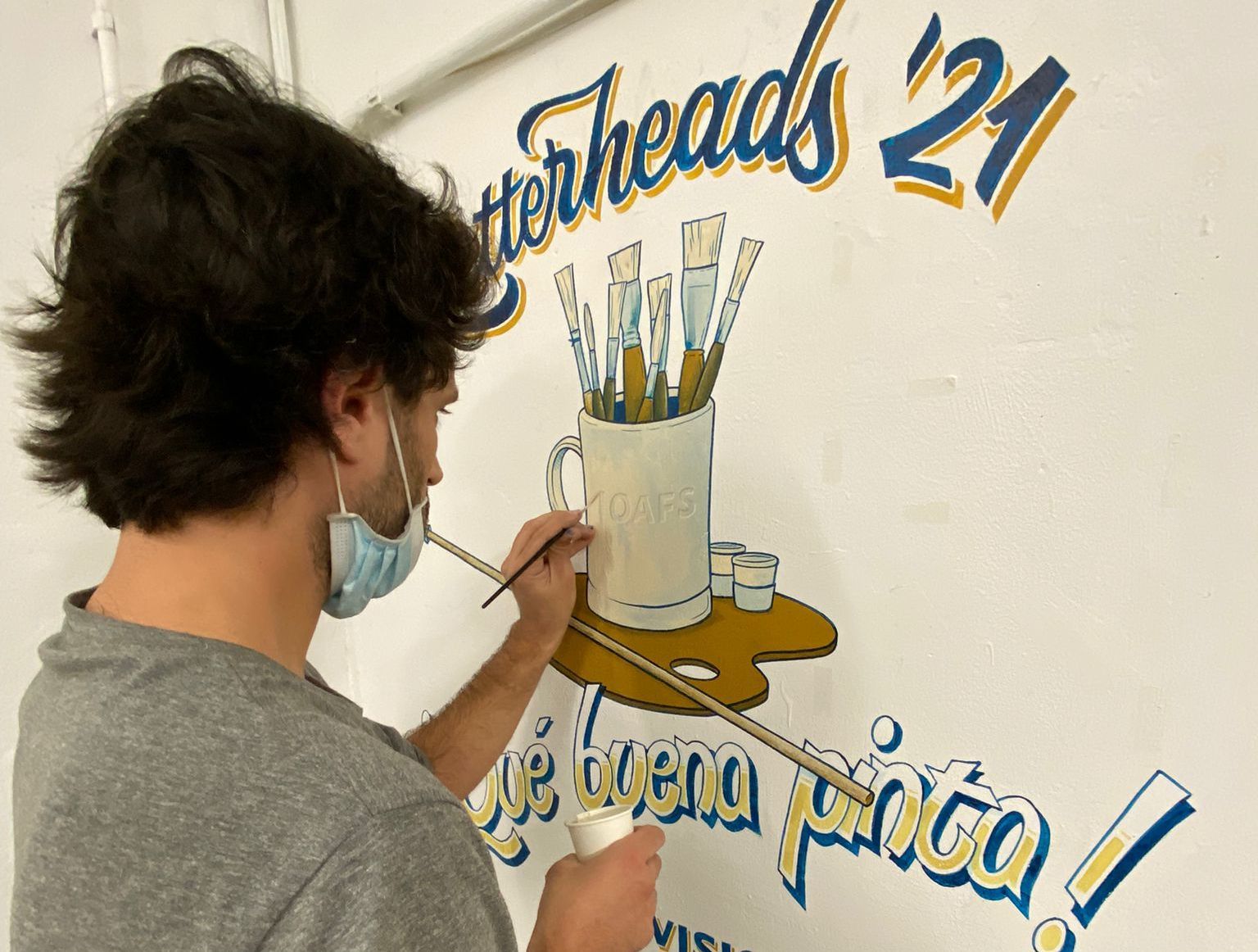 Panels, Paints and Pints at Barcelona Letterheads