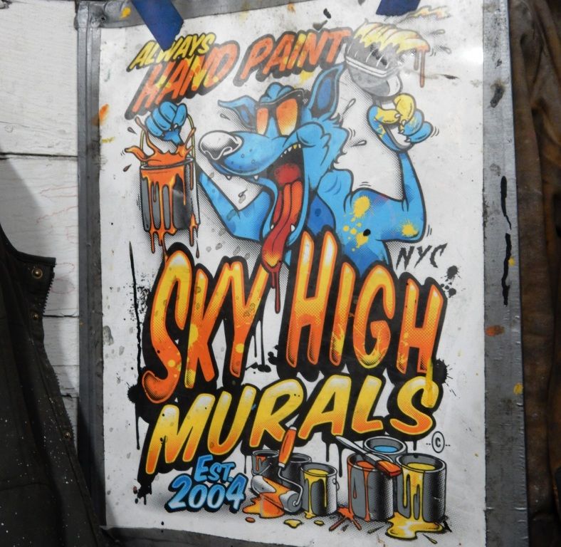 Our hosts in Brooklyn were Colossal Media / Sky High Murals.