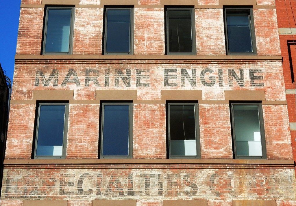 Frank Jump suggested visiting Tribeca where I saw this ghost sign.