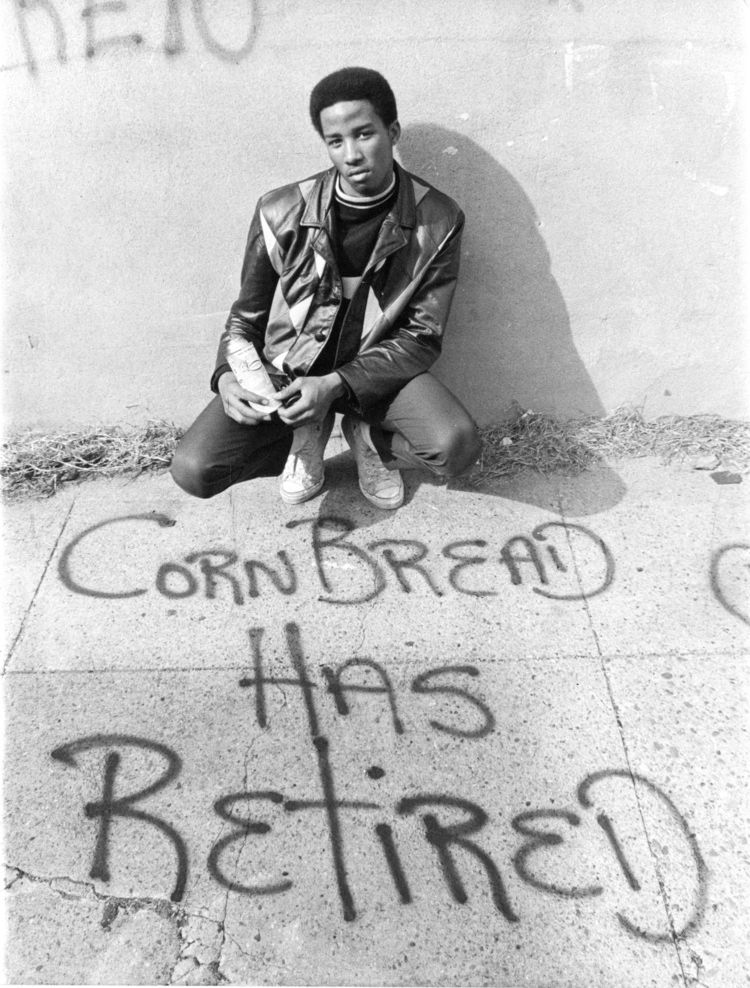CORNBREAD declares he has retired. 1971.Photo used with permission of Philadelphia Inquirer ©2014. All rights reserved.