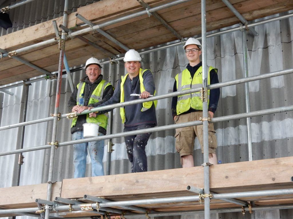 Team photo (Mick Pollard, Scott Telfer & Ross Hastie)