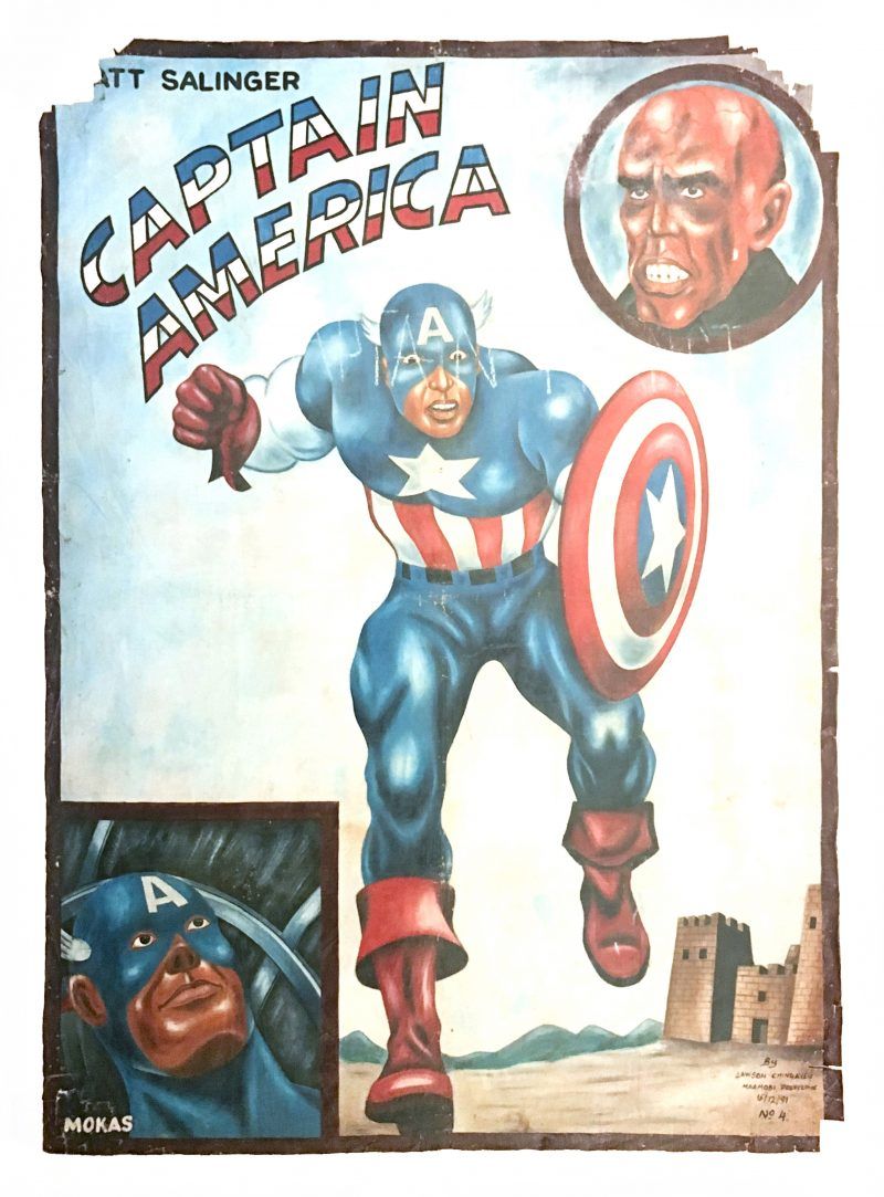 Captain America by Lawson Chindayen, 1991