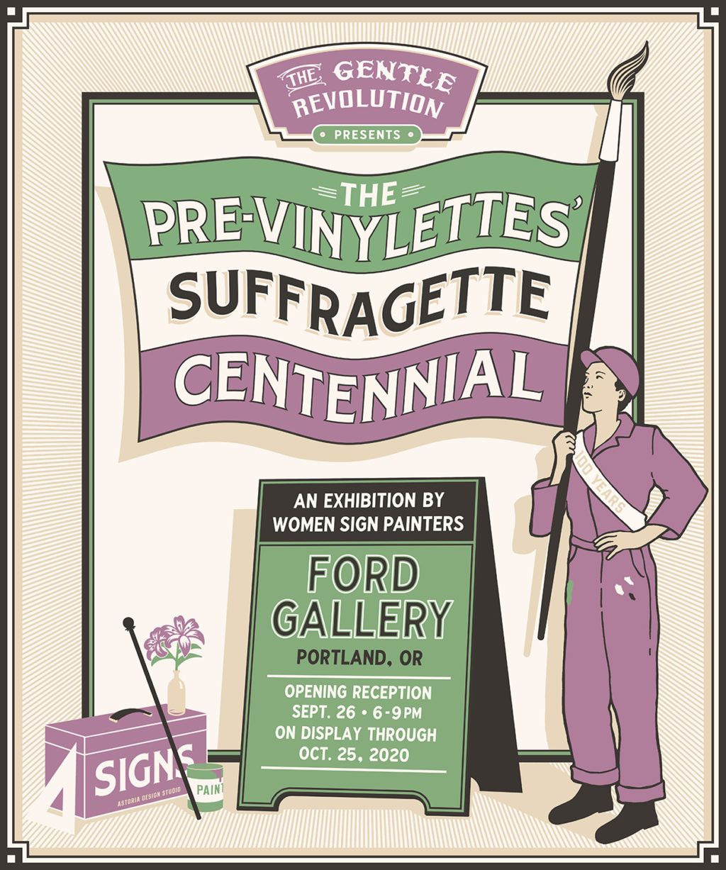 Anna Weber, Pre-Vinylettes Suffragette Centennial